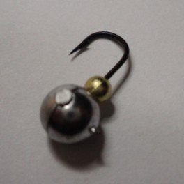 Мормышка "дробинка большая с бусинкой"